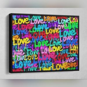 Love 8 1/2"x11" Wall Art